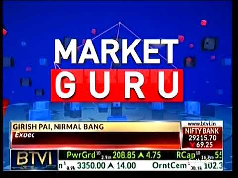 Mr. GIRISH PAI - Head of Research at Nirmal Bang Securities.