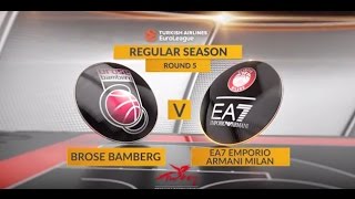 EuroLeague - EA7 Emporio Armani Milano - Brose Baskets Bamberg