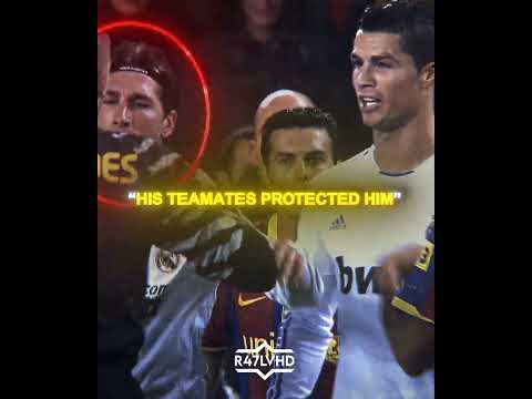 Ronaldo Jr Already Got His Ramos & Pepe 🤯🧱🛡️