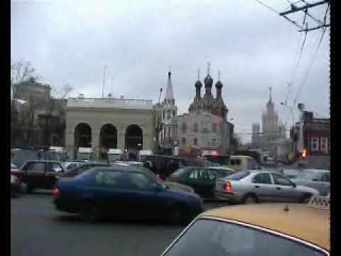 Таганская площадь 30 октября 2001 года. Старая Москва. Автор А.Н.Горбачёв