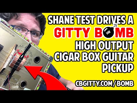 DEMO: The Insane "Gitty Bomb" Pickup - 14k ohms of power!
