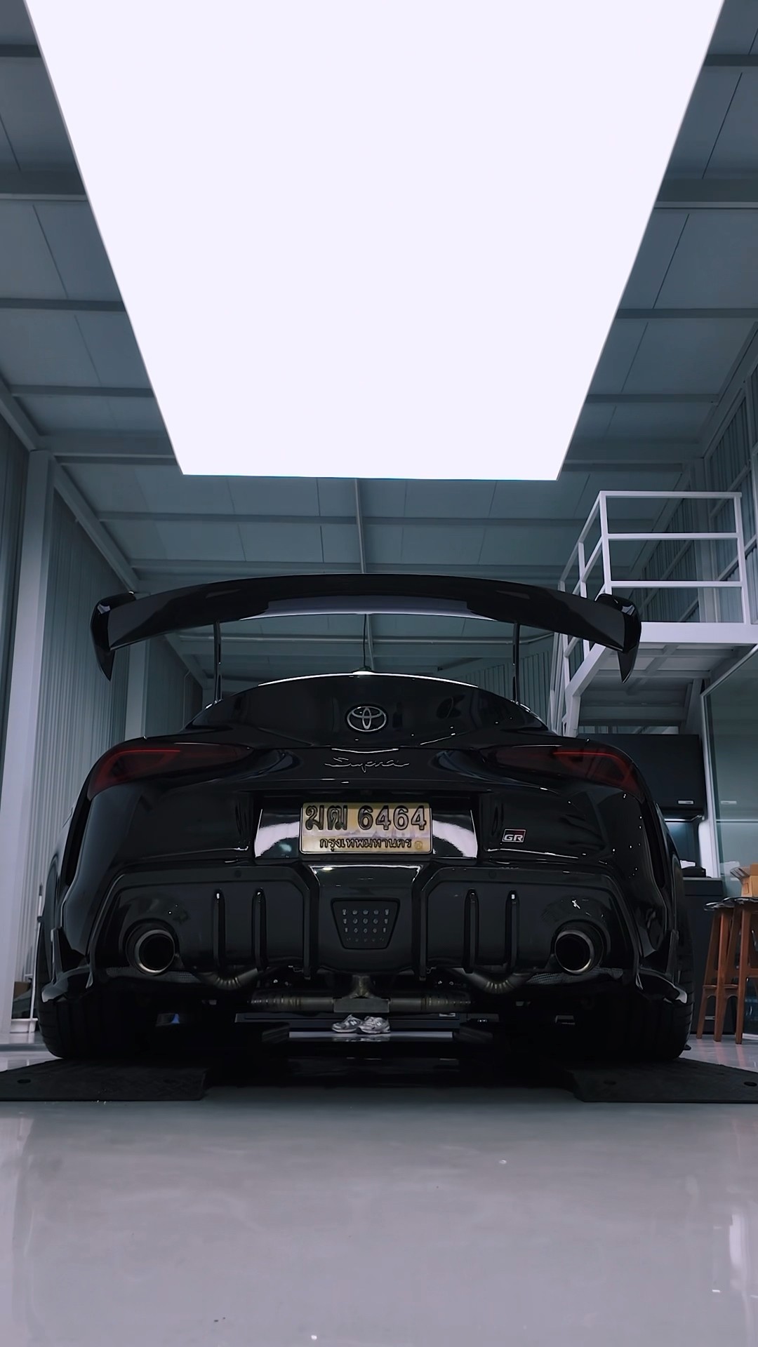 #ADRO AT-R2 swan neck wing Toyota GR #Supra #GFORCE
