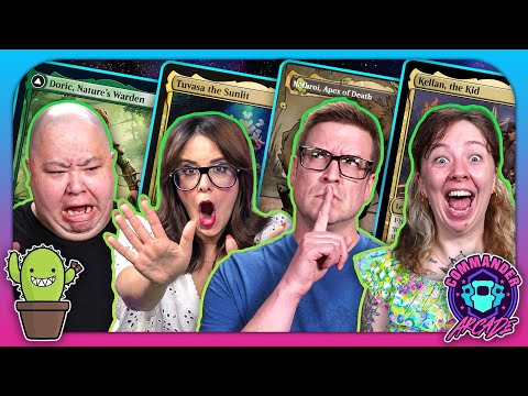 Battle for Commander GREATNESS 😂 w/ @TheSpikeFeeders | Doric vs Tuvasa vs Nethroi vs Kellan