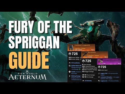 New World Aeternum: Fury of the Spriggan Guide (2025)