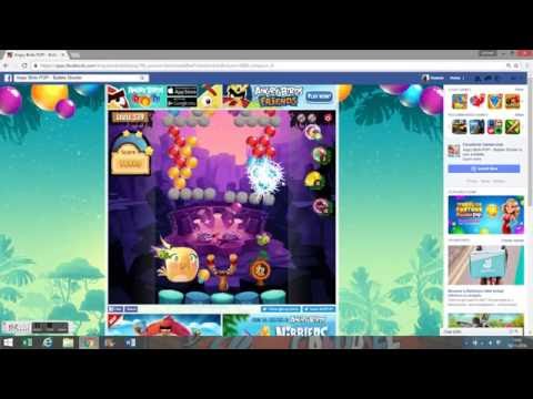 Angry Birds POP! on Facebook - Level 139 Walkthrough