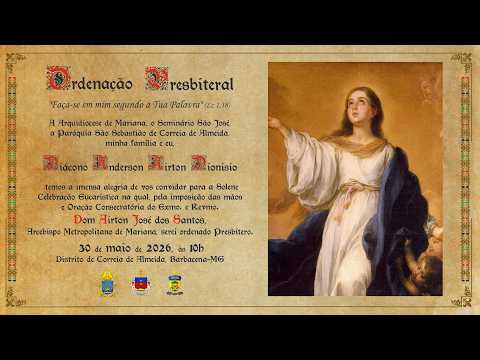 Ordenação Presbiteral — Diácono Anderson Airton Dionísio | Barbacena-MG