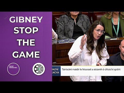 Sinéad Gibney: Stop the Game, End Government Inaction