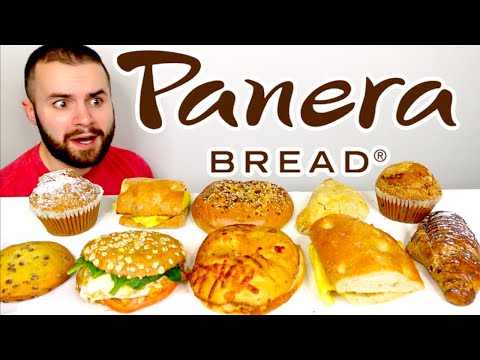 Trying Panera Bread's BREAKFAST MENU for the FIRST TIME! Honest Review!