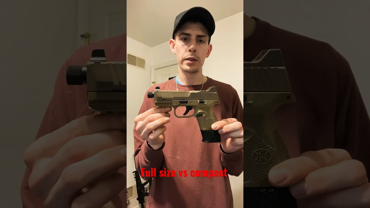 Fn 506 full size vs compact? Which do you prefer? #fn509 #compact #fullsize #guns #debate #thoughts