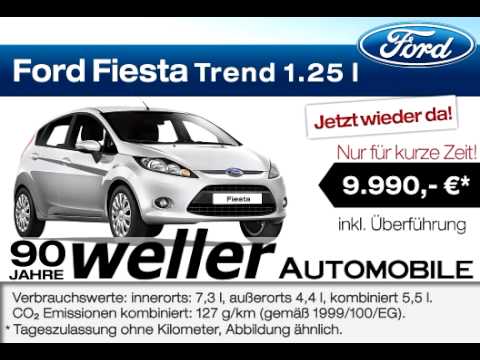 Weller Automobile - 90 Jahre Aktion