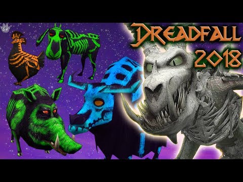 AMAZING DREADFALL UPDATE! Halloween Animals! School of Dragons
