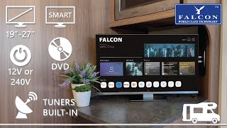 FALCON WEBOS CAMPING TV - the ultimate upgrade for your entertainment system in your mobile home