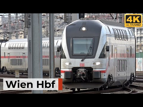 Wien Hbf 22.11.2025 - Lebhafter Morgenverkehr am Hauptbahnhof