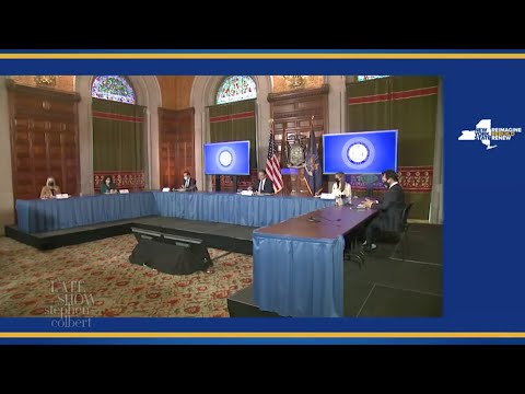 庫默州長的新聞發佈會有些奇怪。 (Something Was Weird About Gov. Cuomo's Press Conference)