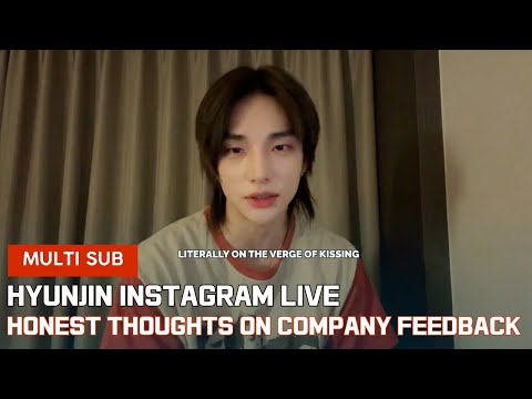 (24.01.2026) Hyunjin Instagram live : Honest Thoughts on Company Feedback