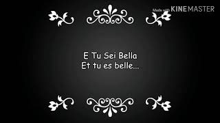 Biagio Antonacci Tu sei bella avec Sous titres IT+FR