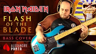 IRON MAIDEN - FLASH OF THE BLADE - BASS COVER