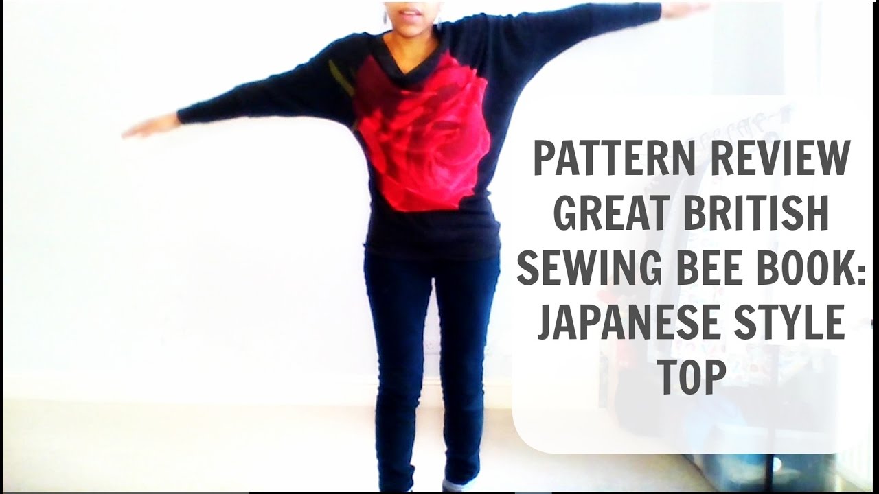 Great British Sewing Bee Book: Japanese Style Top Pattern Review