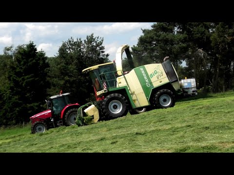 Silage '20 - Chunky Krone BigX V12 Makes it Look Easy!