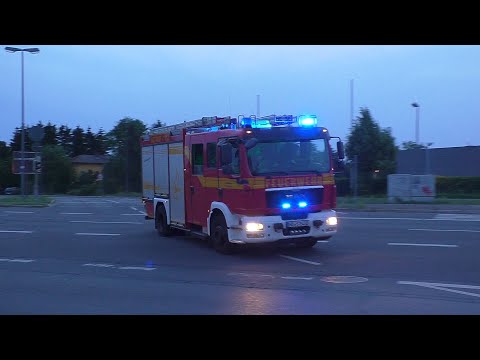 HLF 10 + Reserve-DLK 23/12 + LF 20 | Berufsfeuerwehr Heidelberg