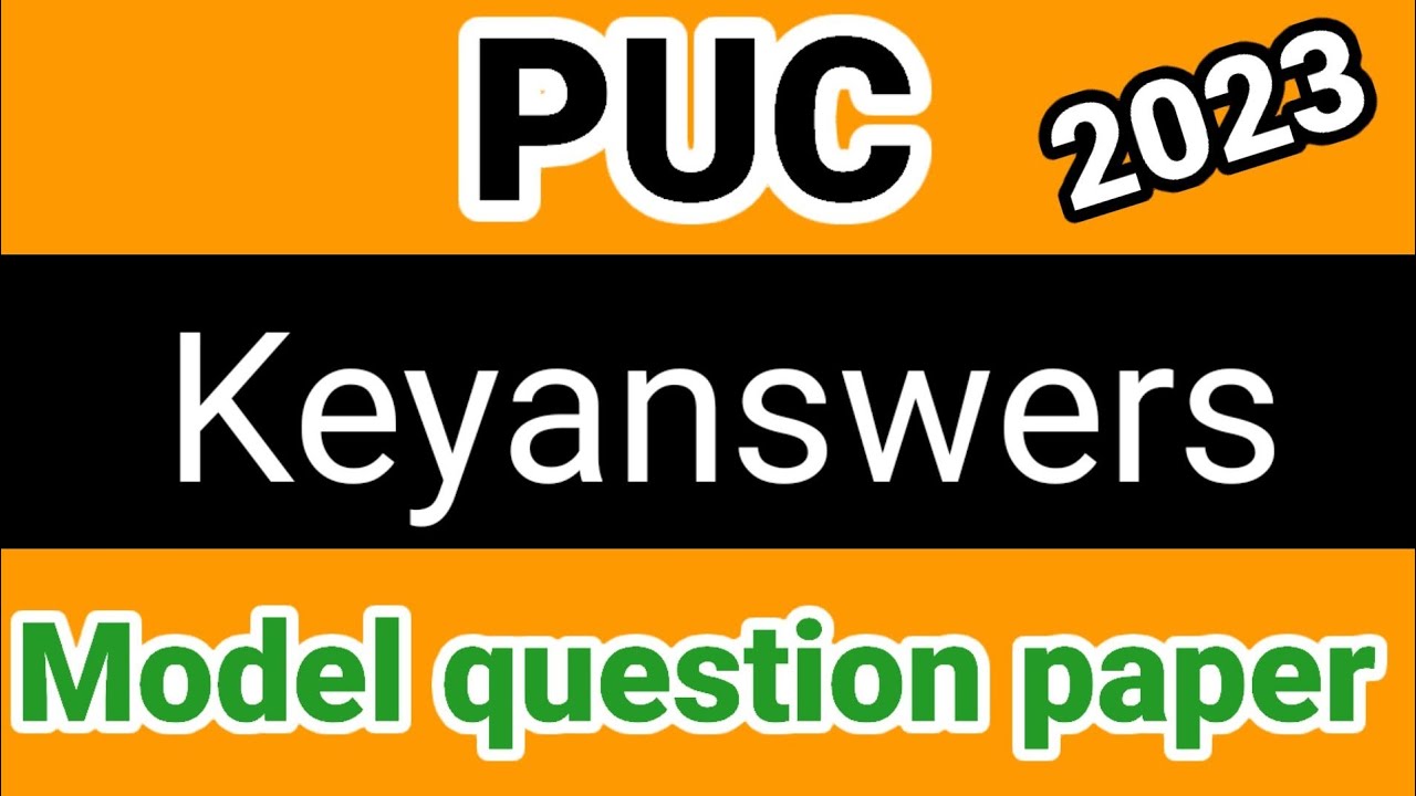 Watch video 1st puc english keyanswer for model question paper 2023 Karnataka board Now 1st puc english keyanswer for model question paper 2023 Karnataka board