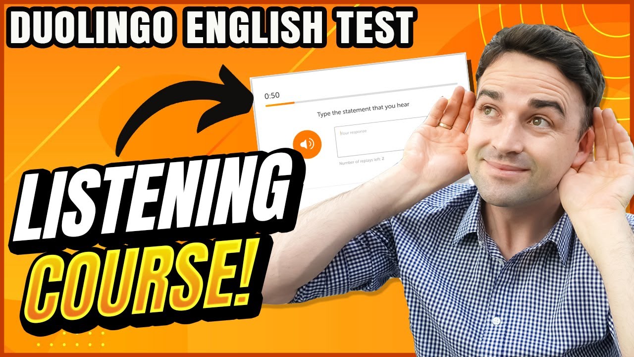 Full Listening Course: Duolingo English Test - 5 Listening Lessons