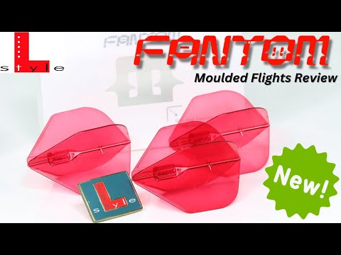 L-Style FANTOM FLIGHTS Review New Moulded Darts Flights from Japan