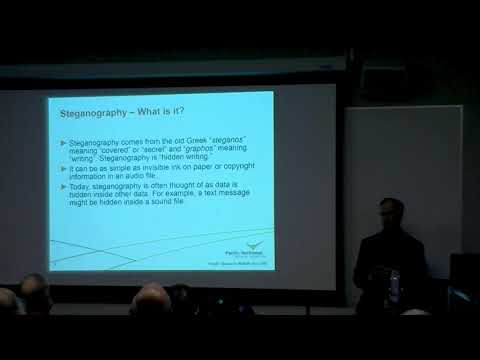 Steganography Hiding In Plain Sight - Presented by: Gary Smith