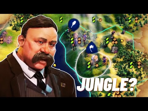 Teddy is utterly dismayed at his LOW-APPEAL spawn - Civ 6 America