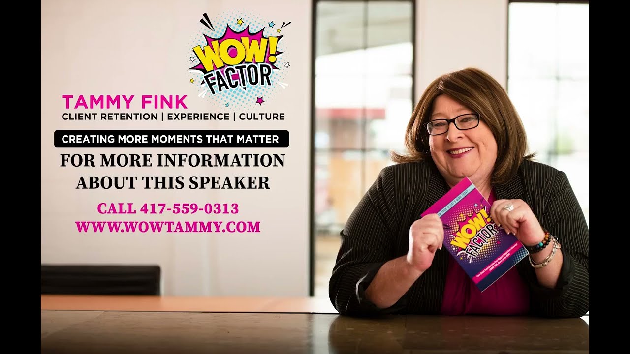 Promotional video thumbnail 1 for Tammy Fink, Speaker