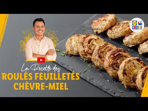 Feuilletés chèvre-miel | Lidl Cuisine