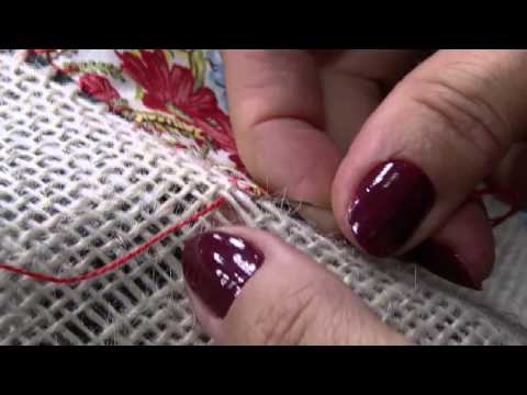 Toalha de Retalhos na Juta por Claudia Niero - 30/07/2014 - Mulher.com - Parte 2/2