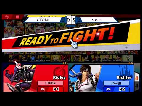DSCC 48 - CTOBN (Ridley) vs Soren (Link, Richter, Mario) - GrandFinals