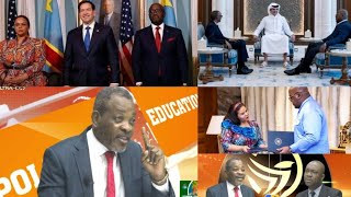 RDC vers un échec, Washington dépend désormais de Doha, Mike Mukebayi étale les faiblesses de Fatshi