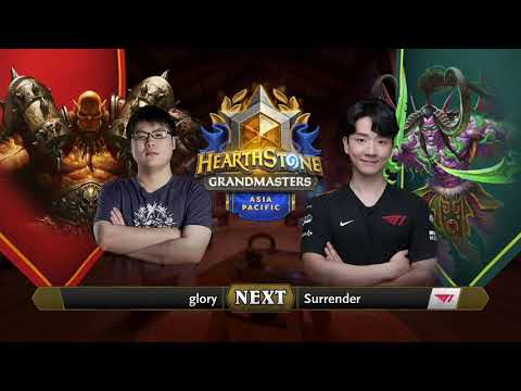 glory vs Surrender | 2021 Hearthstone Grandmasters Asia-Pacific | Decider | Season 1 | Playoffs