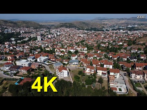 Shtip - Macedonia (Panoramic video from above in 4K) 1
