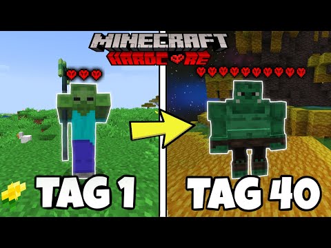 ICH habe 100 TAGE in MINECRAFT HARDCORE mit MODS überlebt und DAS ist passiert - Teil 4