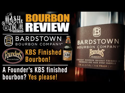 Bardstown Bourbon Company Founders Brewing KBS Finished Bourbon Review!