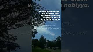 Download lagu Dzikir pagi Rodhitu billahi rabba, wa bil-islami dina,wa bi Muhammadin shallallahu 'alaihi wa sallam mp3