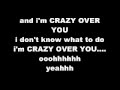 CRAZY OVER YOU by 112 lyrics