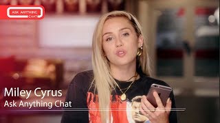 Miley Cyrus Talks About Noah Cyrus Spitting In Her Mouth At iHeart Pool Party. Watch Here