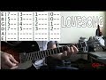 Lovesong Guitar Tab & Guitar Chords with Guitar Lesson by The Cure & 311 aka Love Song