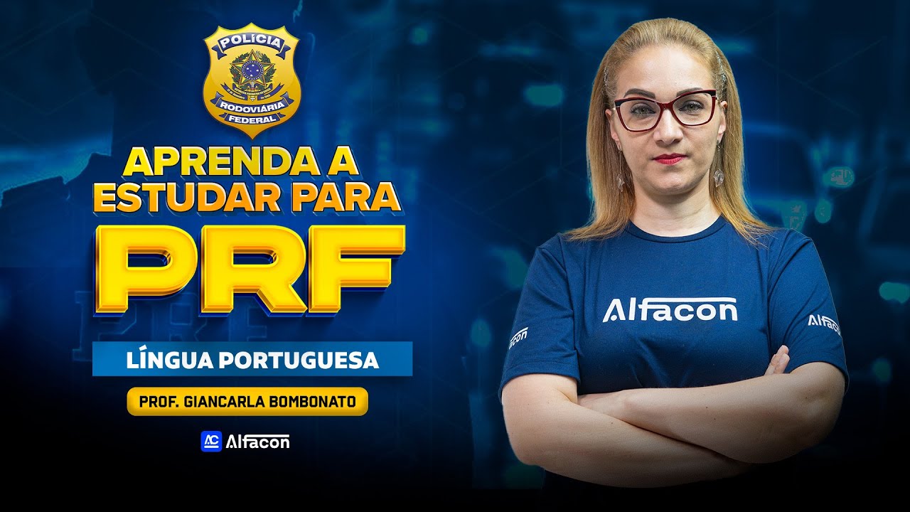 Aprenda a Estudar para a PRF | L. Portuguesa: Reescritura de Texto com Gian - AlfaCon