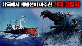 일본 선원들이 남극 바다 한복판에서 목격한 '거대 고질라' 사건의 전말 [미스터리]
