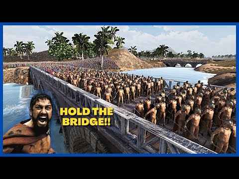 Last Spartans hold bridge against much bigger Persian Army - UEBS 2