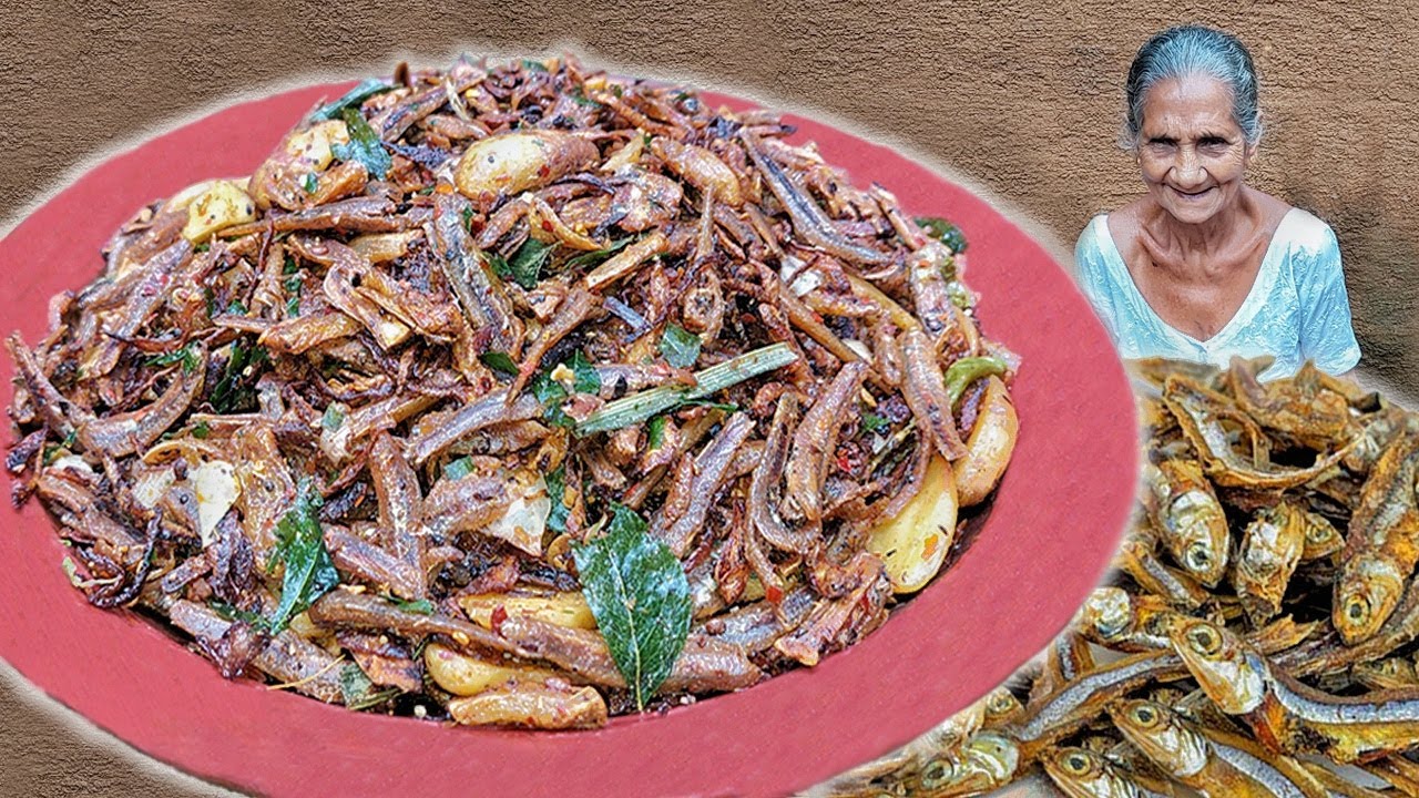 Sprats Jackfruit Seed Garlic Stir Fry