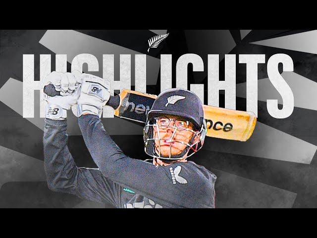 Captain’s Cameo In Final Over Thriller | Highlights | New Zealand v West Indies | 1st T20