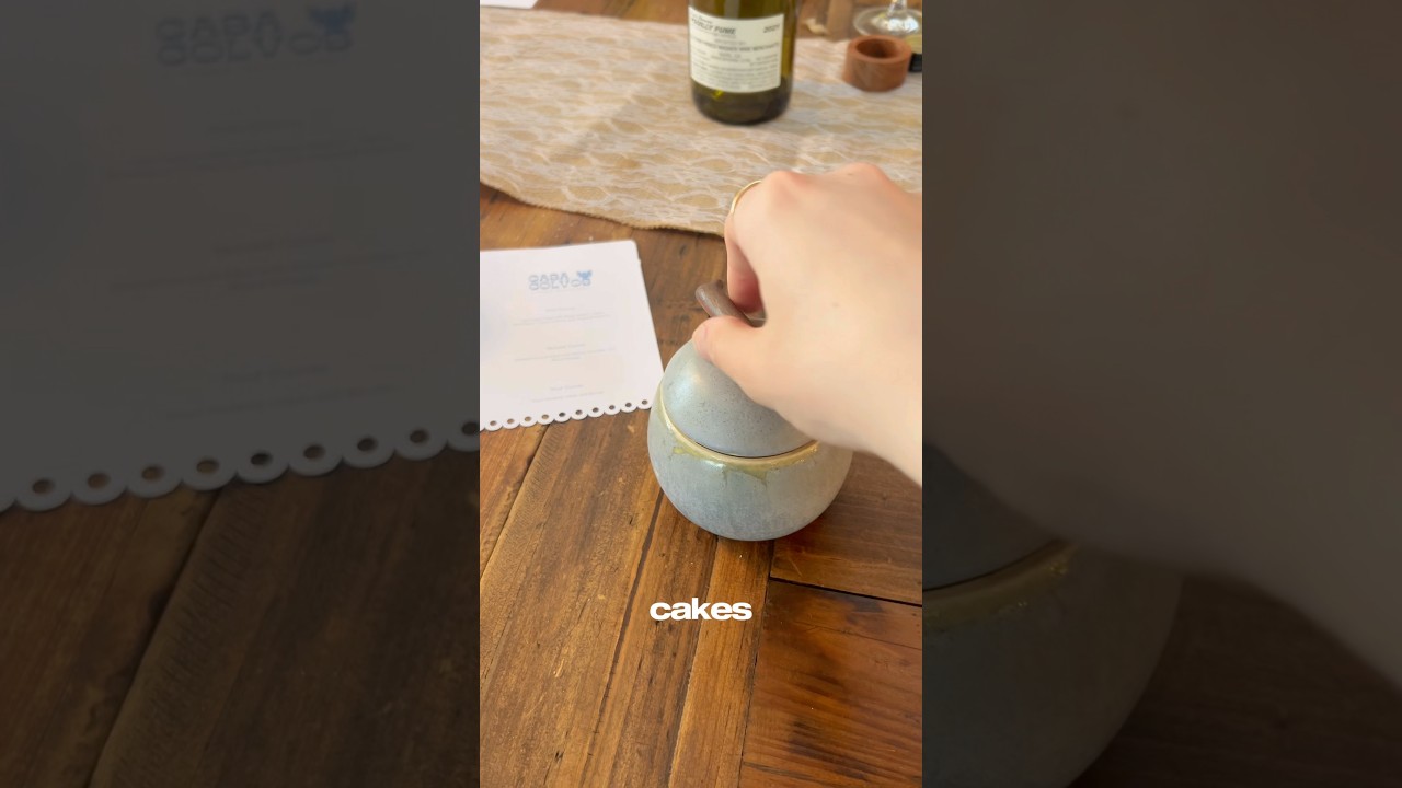 making a custom set of pottery for a 3 course meal