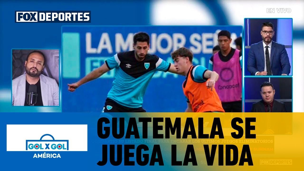 GUATEMALA SE JUEGA LA VIDA. 🔥 ¿Podrán los 'Chapines' obtener los 3 puntos ante Panamá?, GolXGol