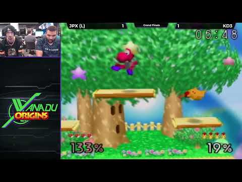 No Jawns 3 - JPX (Yoshi, Falcon) vs KD3 (Pikachu, Jigglypuff) - SSB64 Grand Finals